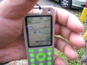 GPS携帯